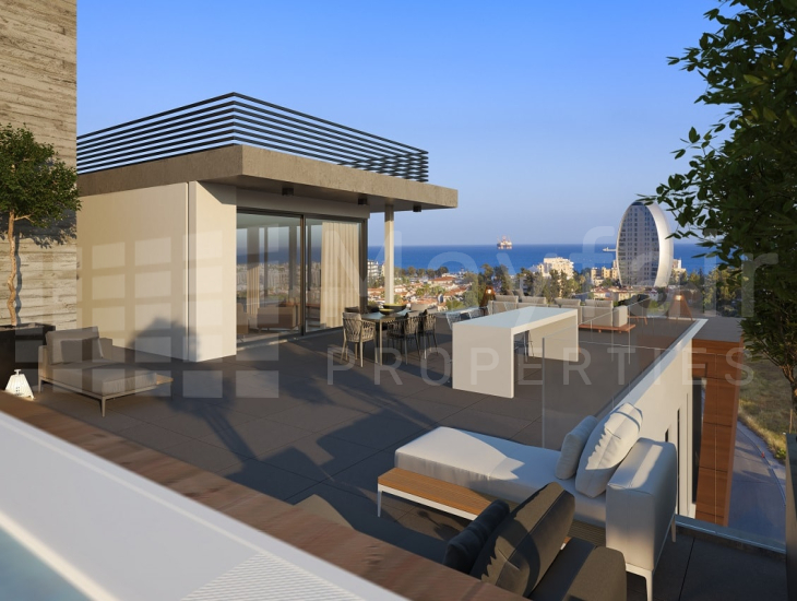 3 Bedroom Top Floor Penthouse for sale in Limassol 