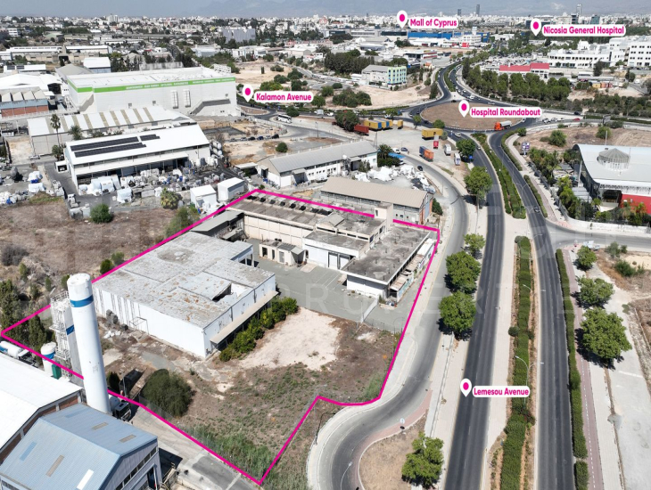Development opportunity in Industrial/Commercial land, Latsia, Nicosia